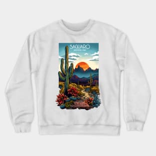 Saguaro national park 8214 Crewneck Sweatshirt